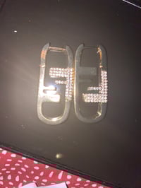 Image 3 of Designer Alternative Studded Earrings