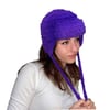 Puffy Hat Purple