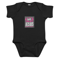 Image 5 of Infant bodysuit (THIS GIRL RUNS ON NAPS AND JESUS)
