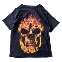 Image 1 of (L) flame skull 