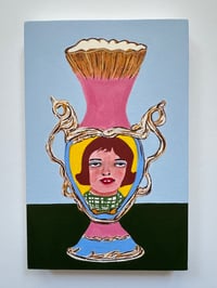 Image 1 of Gold Vase