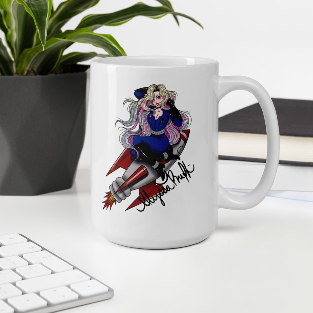Image of Space Girl Coffee Mug