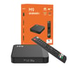M9 TV Box 4K Set-Top Box| Dual WiFi+Bluetooth | Voice Remote | 1 Year Premium HD | GiftSub Copy