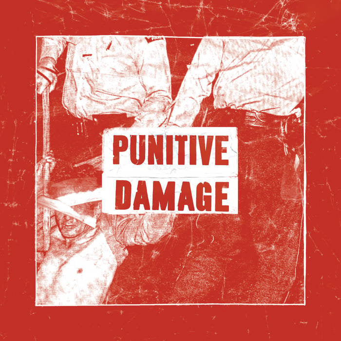 Image of Punitive Damage - "Strike Back" 7"