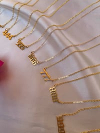 Image 2 of Angel Number Necklace