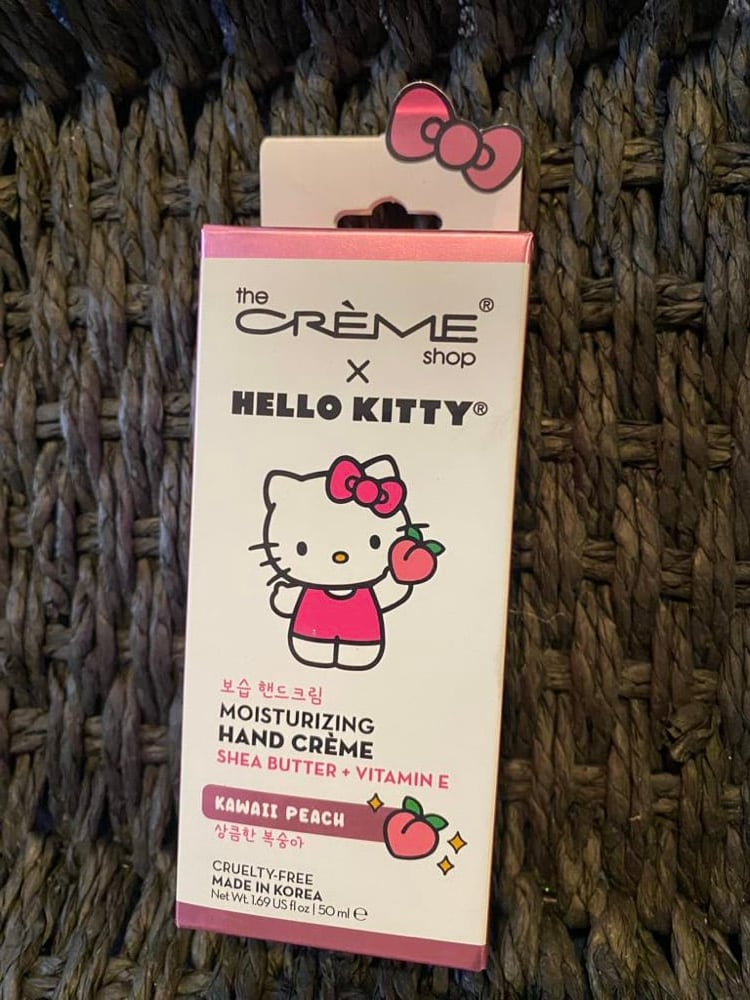 Image of Hello Kitty Creme Shop Hand Lotion - Kawaii Peach 