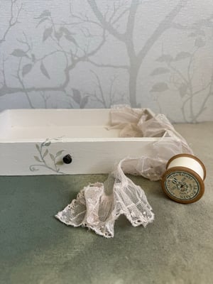Image of Botanical painted drawer #3