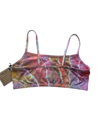 Image 2 of L (38) Bralette in Tropical Geode Ice Dye