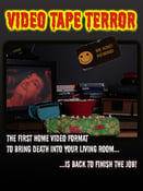 Image of VIDEO TAPE TERROR Blu-Ray/DVD combo pack