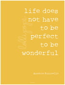 Image of life does not have to be perfect INSTANT DOWNLOAD