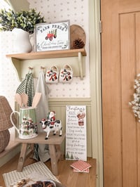Image 2 of SALE! Christmas Rules Plaque 