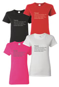 Image of "Nappy Dictionary" T shirt