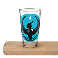 Image 1 of Shaker pint glass - Blue Rebel Loon