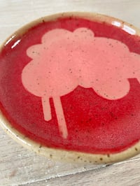 Image 3 of Pink & red spoon rest
