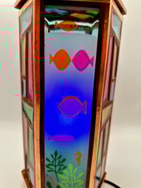 Image 4 of Hexagon Fish Tank Table Lamp