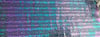 12x12 laser engraved snake skin glass. Purple/green iridescent 