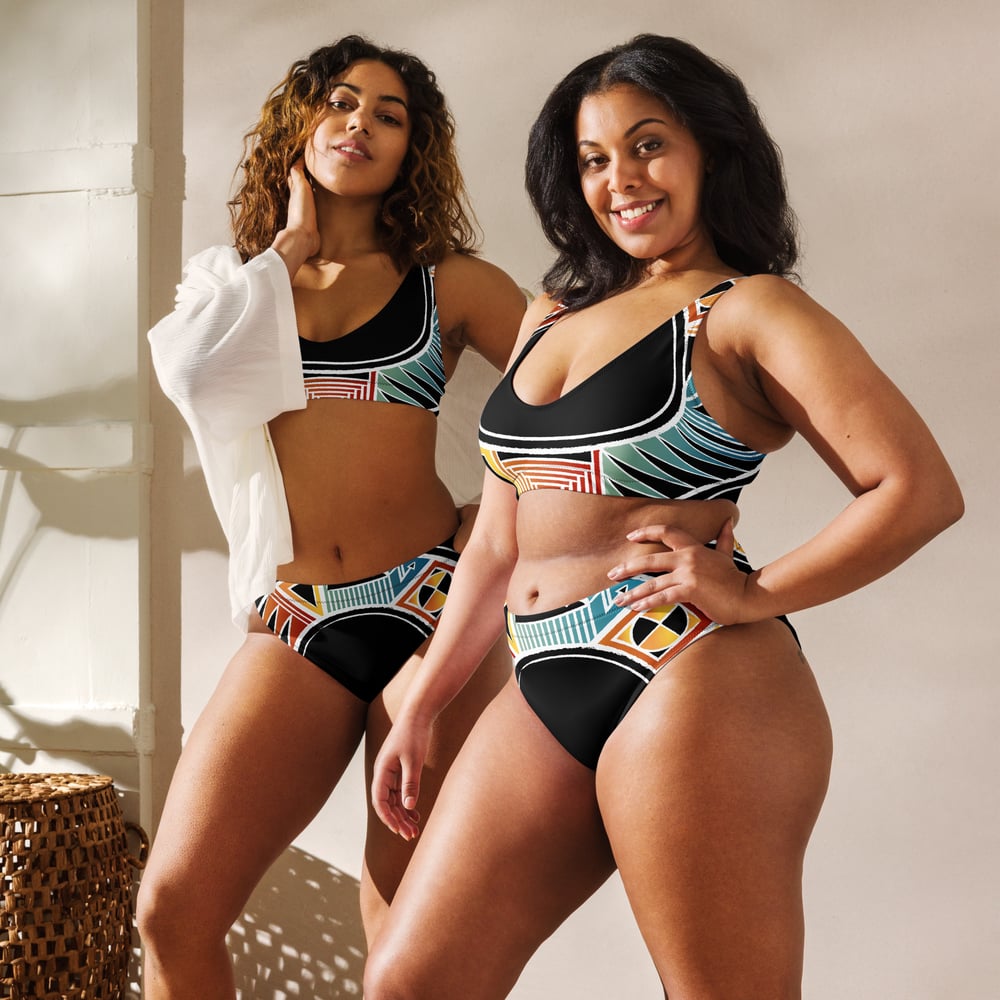 Image of Kinship - Celebrating the People - High-waisted bikini