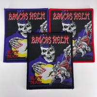 Brocas Helm - Black Death Woven Patch