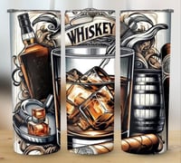 Whiskey 20oz tumbler