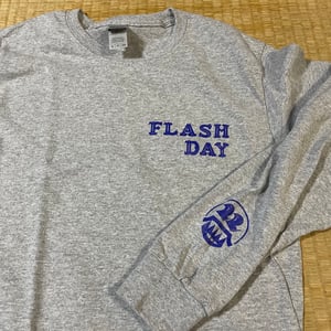 Image of Flash Day  2022 L/S t shirts Gray 