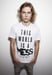 Image of "Mess" White Burnout T-Shirt Unisex