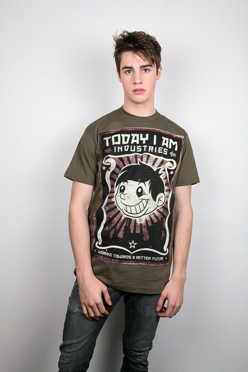 Image of "A Better Future" Army T-Shirt Unisex