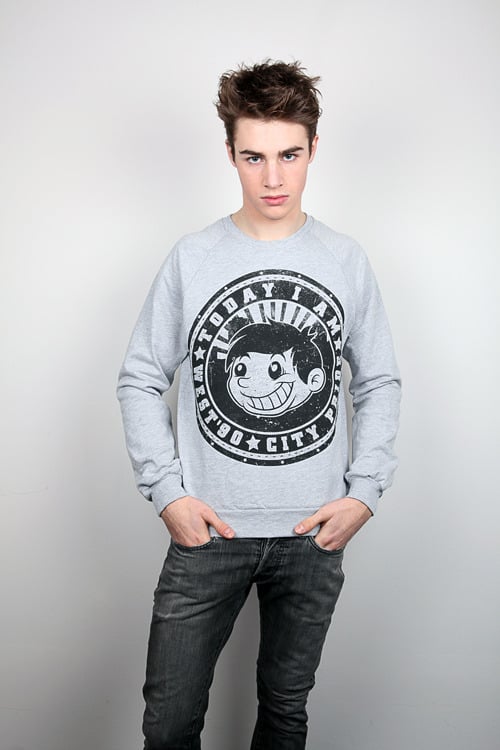 Image of "City Pride" Grey Crew Neck Unisex