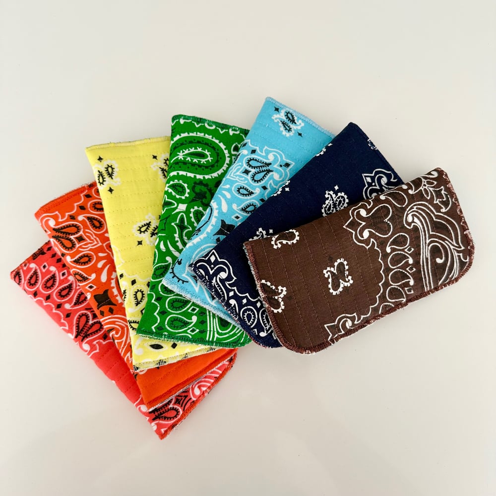 Image of Bandana eyeglass case