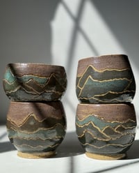 Image 3 of Layered Mountains Tumblers