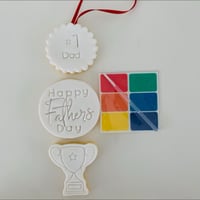 Image 2 of Paint Your Own Father Day Cookies 🦴🐾