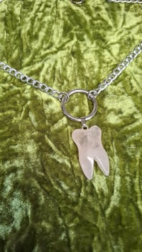 Image 2 of Rose Quartz Tooth | Medieval Baddie