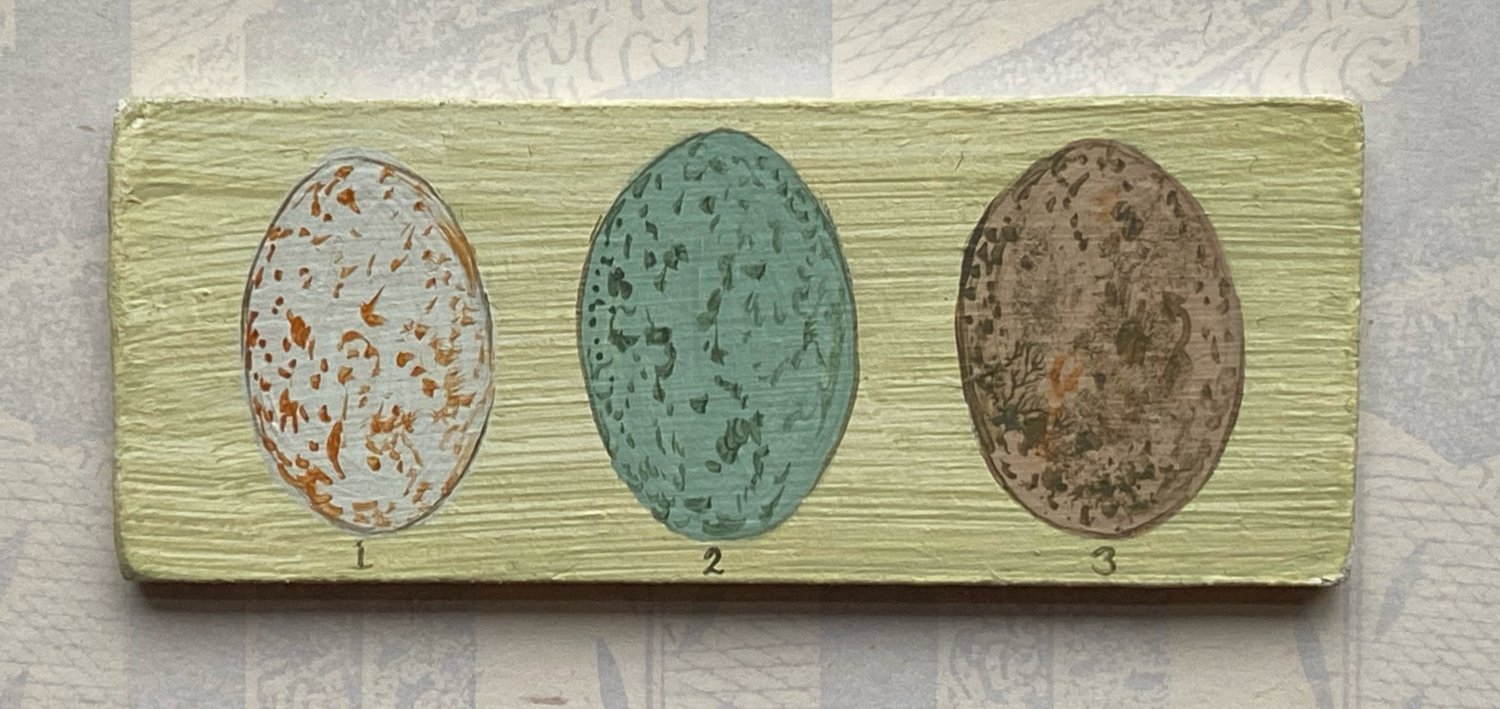 Image of Miniature egg painting F