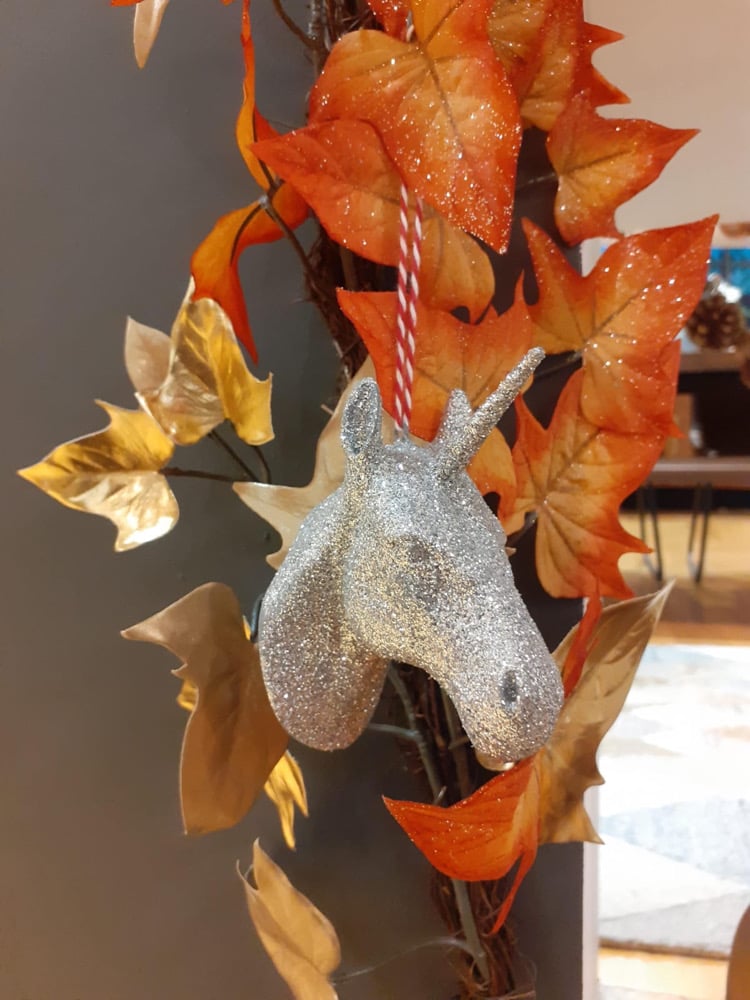 Image of Mini unicorn baubles