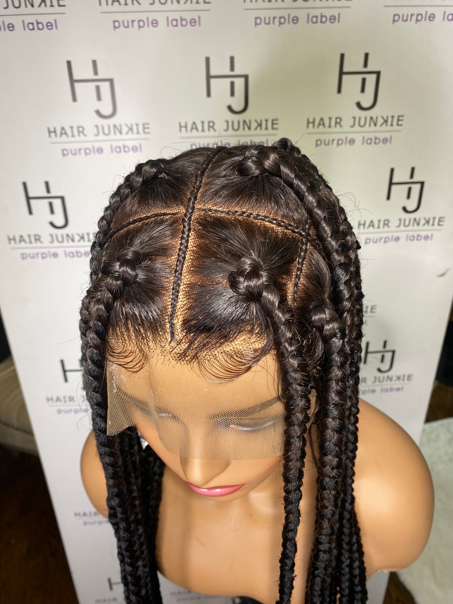 32” Big Braids  hairjunkiepurplelabel