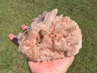 Image 2 of Pink Madagascar Quartz Cluster | Madagascar #2986