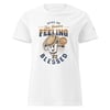 Women’s Woke Feeling Blessed Coffee Cup Tee- No Compromise Apparel