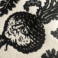 Image 2 of The Enchanted Turnip - Lino Print