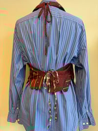 Image 5 of Tie top, bordeaux (xs-l)