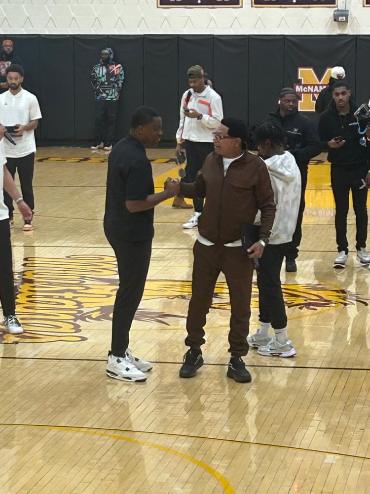 Image of TRACK SUIT - BROWN/TAN/BLACK