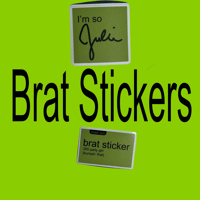 Brat stickers