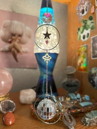 Image 3 of Space Ships & Disco Balls Sun Catcher 