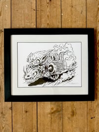 Image 1 of Draconautics Engineer - Magic The Gathering - Original Inking