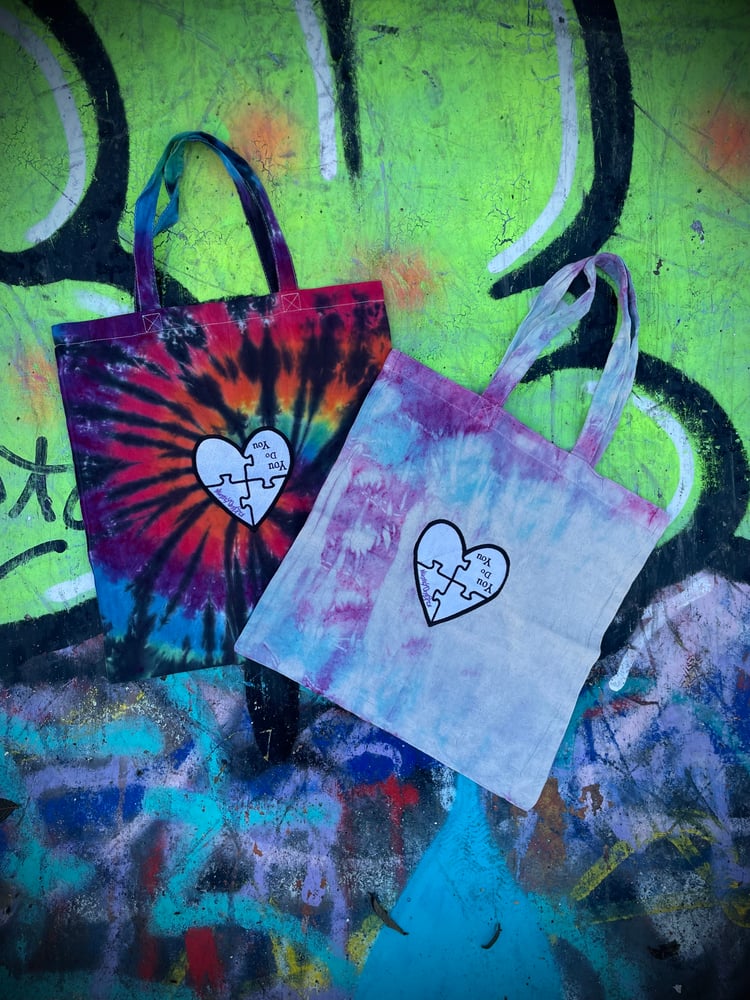 Image of Tie Dye Mini Tote Bag