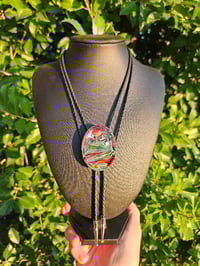 Image 1 of Geode Bolo Tie #1