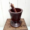 Treen Antique Pestle and Mortar 