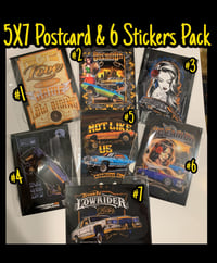 Image 1 of Postcard&Sticker Pack $19.99  shipped (USA only)