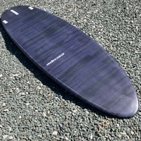 Image 9 of 7-6 Eclipse Midlength Egg Surfboard Resin Tint FCS11 Side Bites Centre Box 