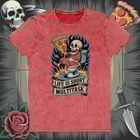 Image 2 of Multitask Vintage Wash Denim Tee