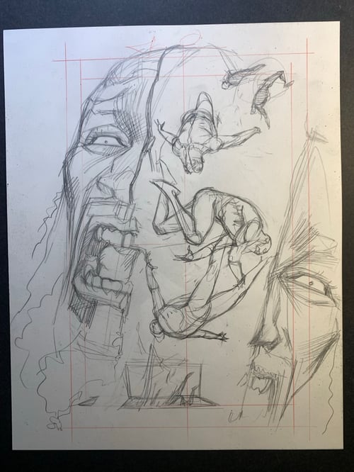 Image of POWER MAN:TIMELESS #1  page13 original art