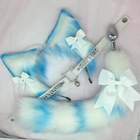 Blue / White Petplay Set Daddies 🐈‍⬛